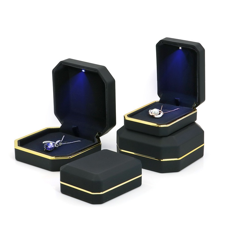 Jewellery Storage Box with LED Light JB131-g