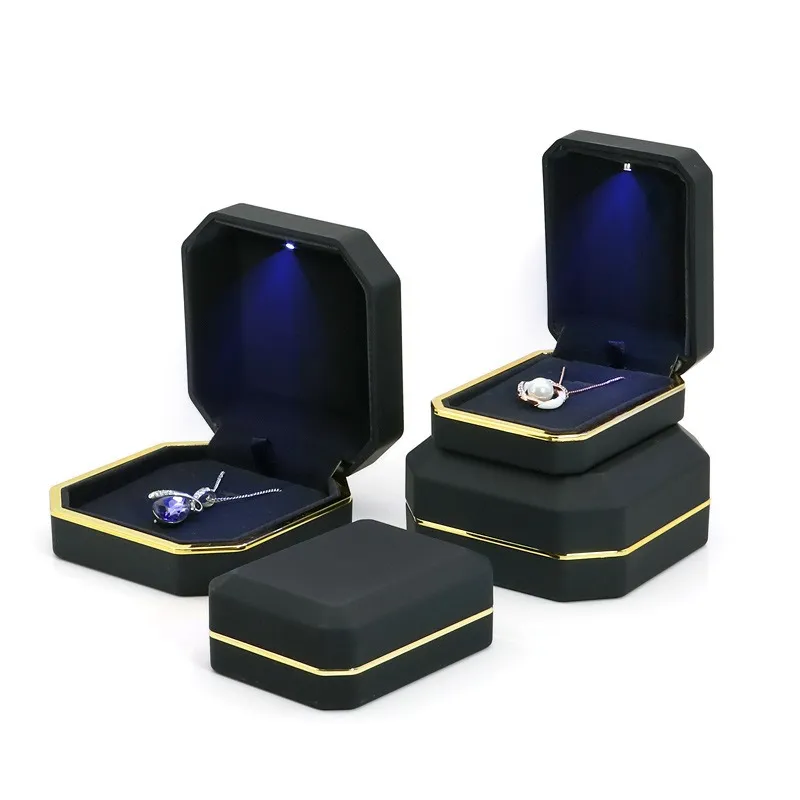 Jewellery Storage Box with LED Light JB131-g