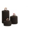 Jewelry Display Stand Set Brown Color & Microfiber, Metal Material DS189 -g