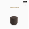 Jewelry Display Stand Set Brown Color & Microfiber, Metal Material DS189 -l