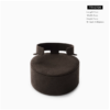 Jewelry Display Stand Set Brown Color & Microfiber, Metal Material DS189 -n