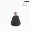 Jewelry Display Stand Set Grey Color & Microfiber, Metal Material DS188 -d