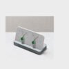 Grey Jewelry Display Stand Set with Microfiber, PuLeather & Steel Material DS193 -f