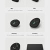 Jewelry Display Stand Set Black Color & PU Leather Material DS190 -f