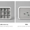 Jewelry Display Stand Set White Color, Microfiber & PU Leather Material DS191 -c