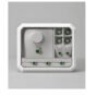 Jewelry Display Stand Set White Color, Microfiber & PU Leather Material DS191 -f
